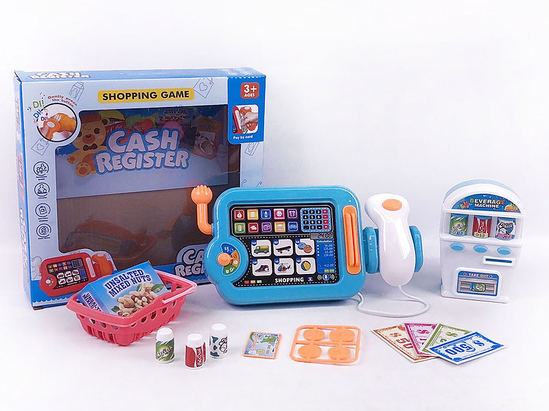 Cash Register Set W/L_M(2C) toys