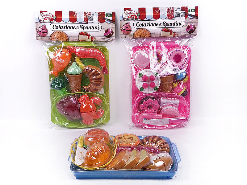 Cake Bread Seafood Set(3S) toys