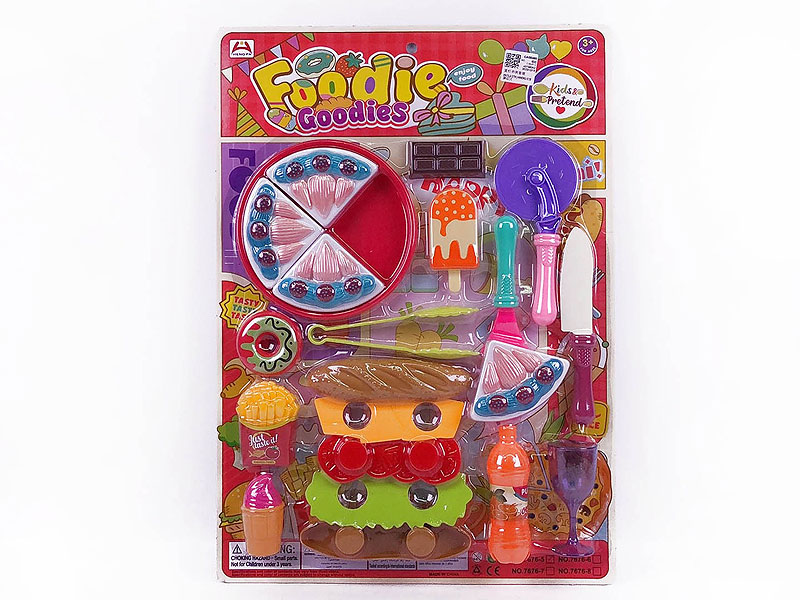 Cake Hot Dog Set toys