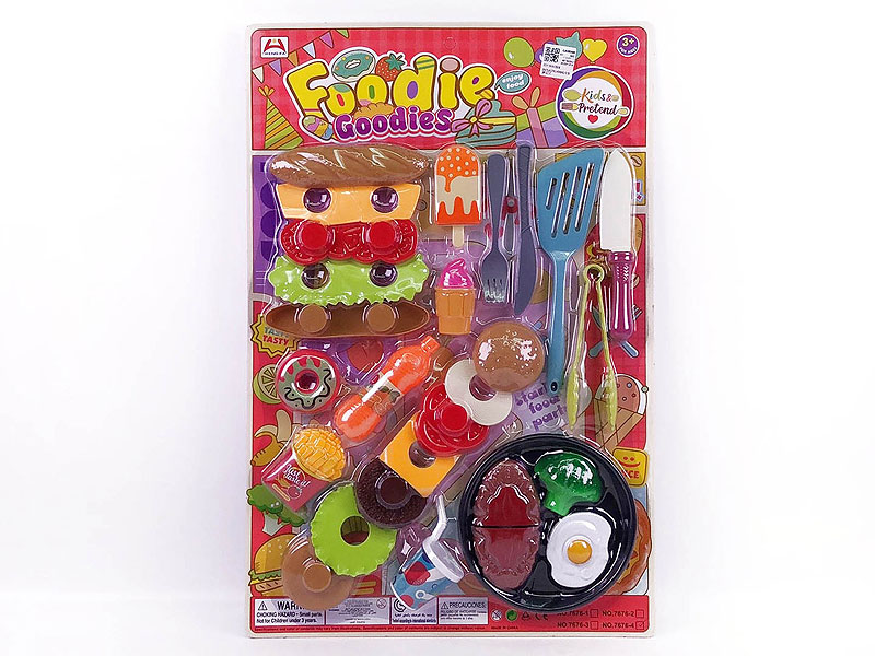 Steak Hot Dog Burger Set toys