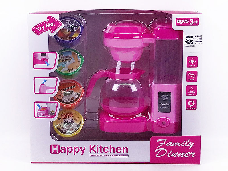 Electric Coffee Maker W/L_M toys