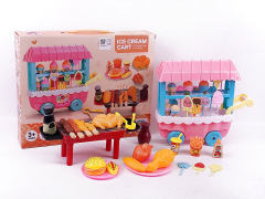 Icecream Car & Roast Chicken Oven(2C) toys