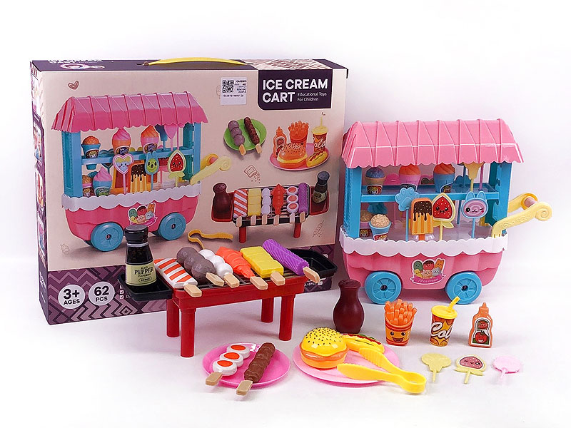 Icecream Car & Seafood Oven(2C) toys