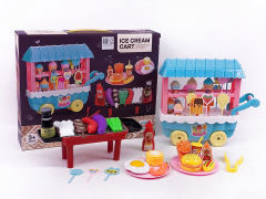 Icecream Car & Vegetable Oven(2C) toys