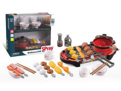 Spray Double-Flavor Hot Pot Barbecue Oven W/L_S toys