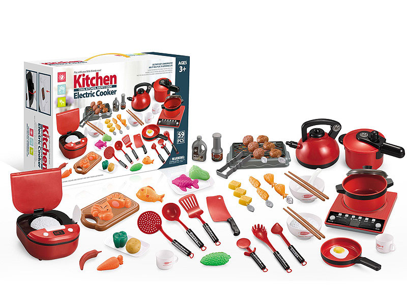 Kitchen Set W/L_S toys