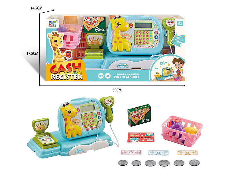 Cash Register Set W/L_S toys