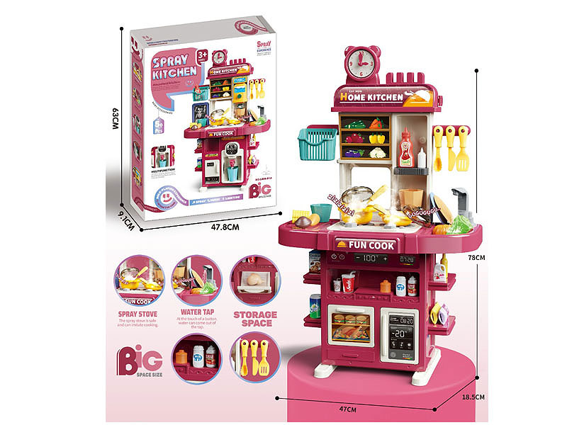 Kitchen Set W/L_M toys