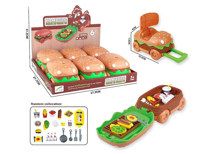 Hamburger Set(6in1) toys