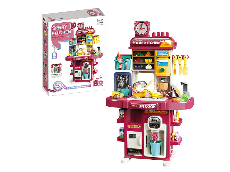 Kitchen Set W/L_S toys