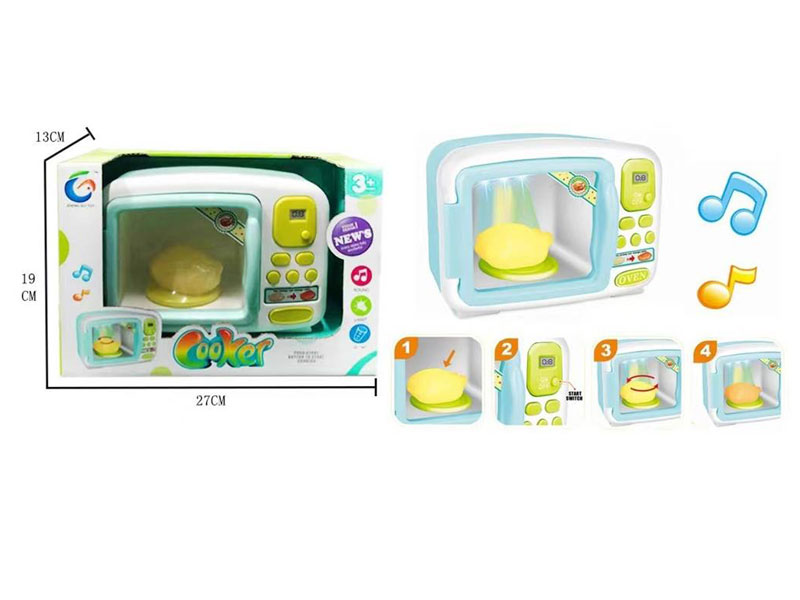 Micro-wave Oven Set W/L(2C) toys