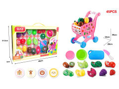 Shopping Car & Fruit(2C) toys