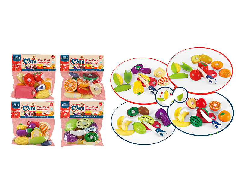 Cut Fruit & Vegetables(4S) toys