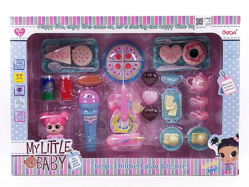 Cake Set & Mike W/L_M toys