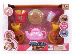 Tea Set Hamburger Set toys