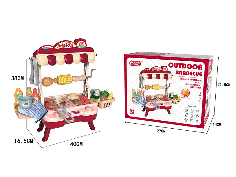 Spray Barbecue Set W/L_M toys