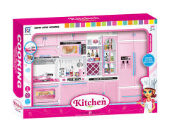 Kitchen Set W/L_S toys