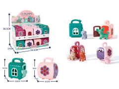 Pet Dog House Set(24in1) toys