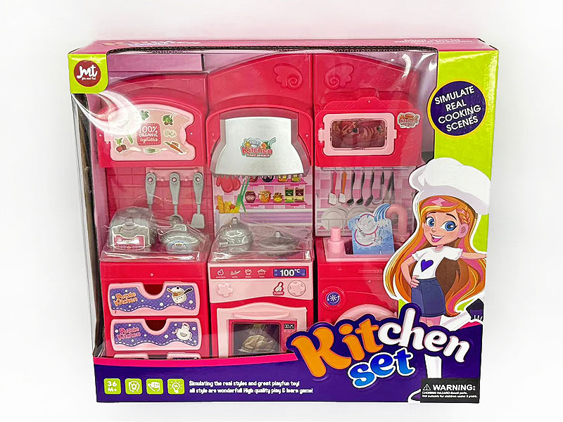 Kitchen Set W/L_S toys