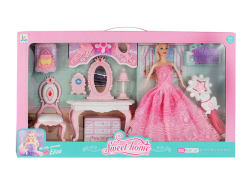 Beauty Collection Delight &  Solid Body Doll(2S2C)