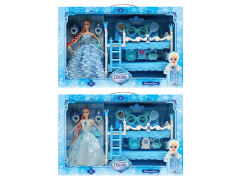 Double-Deck Bed & 11.5inch Solid Body Doll(2S) toys