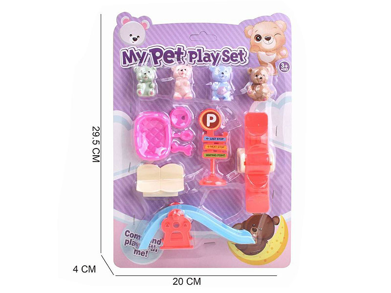 Pet Bear Set toys