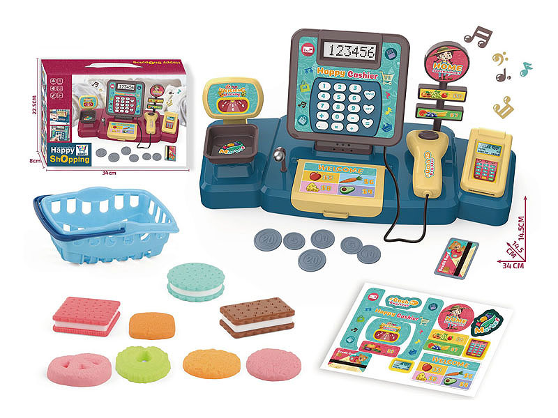 Cash Register Biscuit Set toys