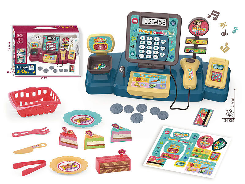 Cash Register Cake Set toys