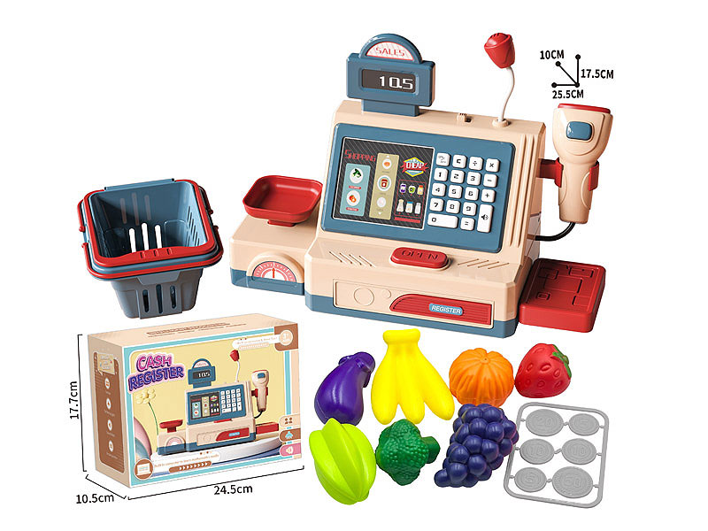 Cash Register Fruit Set toys