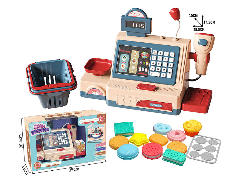 Cash Register Biscuit Set toys