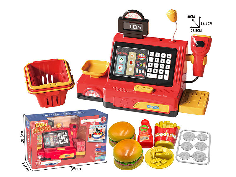 Cash Register Hamburger Set toys