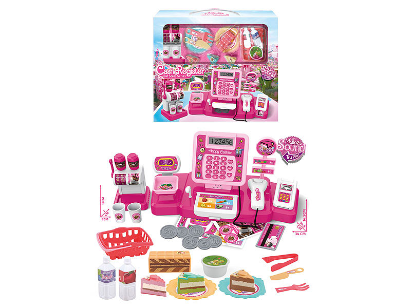 Cash Register Cake Set toys