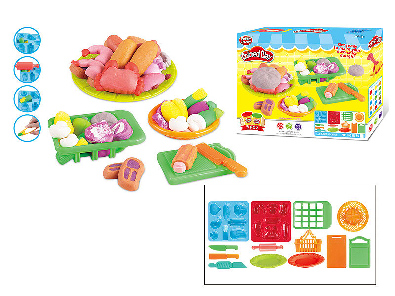 Clay Figure Tool Set toys