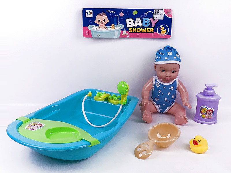 Tub Set & 12inch Moppet Set(2C) toys