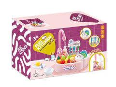 B/O Wash Basin Set toys