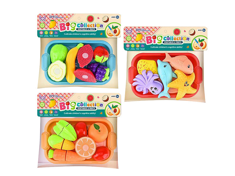 Cut Fruit & Vegetable Set toys