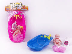 Tub Set & 5inch Moppet(2C) toys