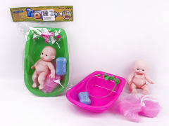 Tub Set & 5inch Moppet(2C) toys
