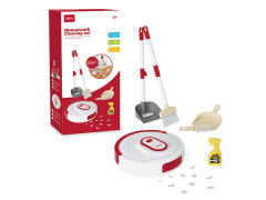 B/O Housework Cleaning Set W/L toys