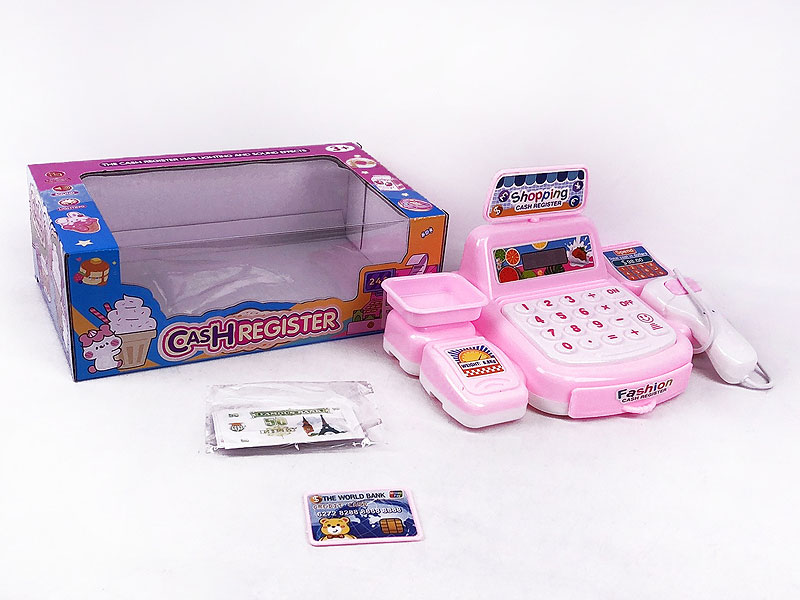 Cash Register Set W/L_S toys