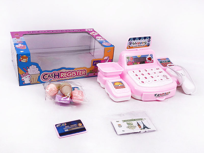 Cash Register Set W/L_S toys