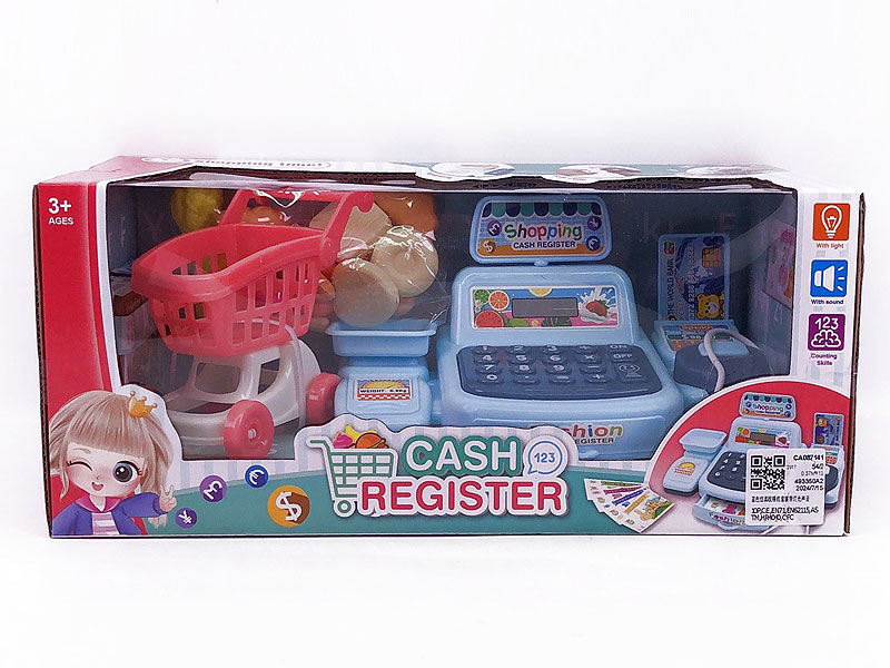 Cash Register Set W/L_S toys