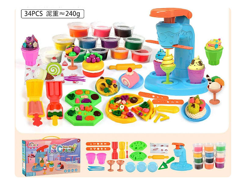 Clay Figure Tool Set(34pcs) toys