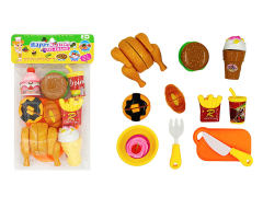 Cut Hamburger Set toys