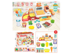 Cash Register Set W/L_S toys