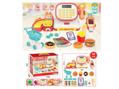 Cash Register Set W/L_S toys