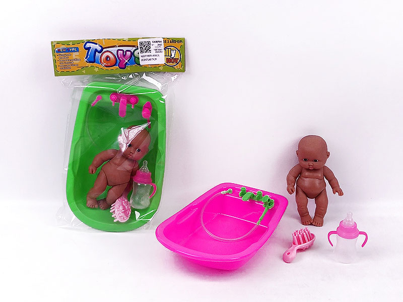 Tub Set & 5inch Moppet(2C) toys