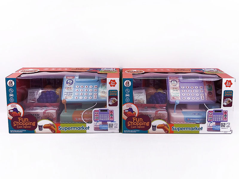 Cash Register Set W/S(2C) toys