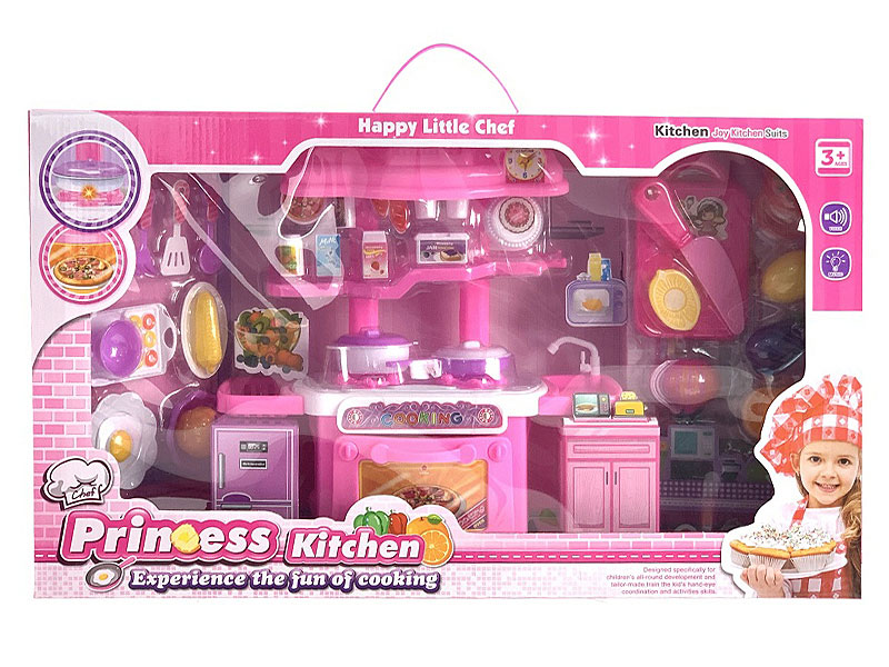 Kitchen Set W/L_S toys