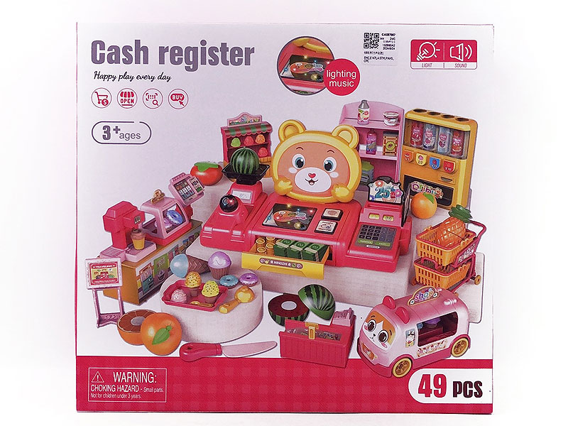 Cash Register W/L_S(2C) toys